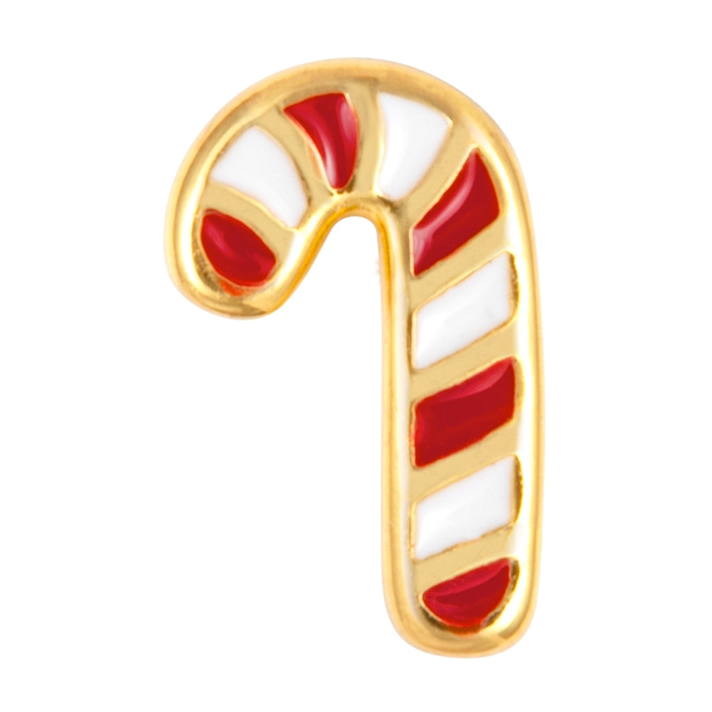 LULU Copenhagen Sugar Cane örhänge 1 st Ear stud, 1 pcs Guldpläterad