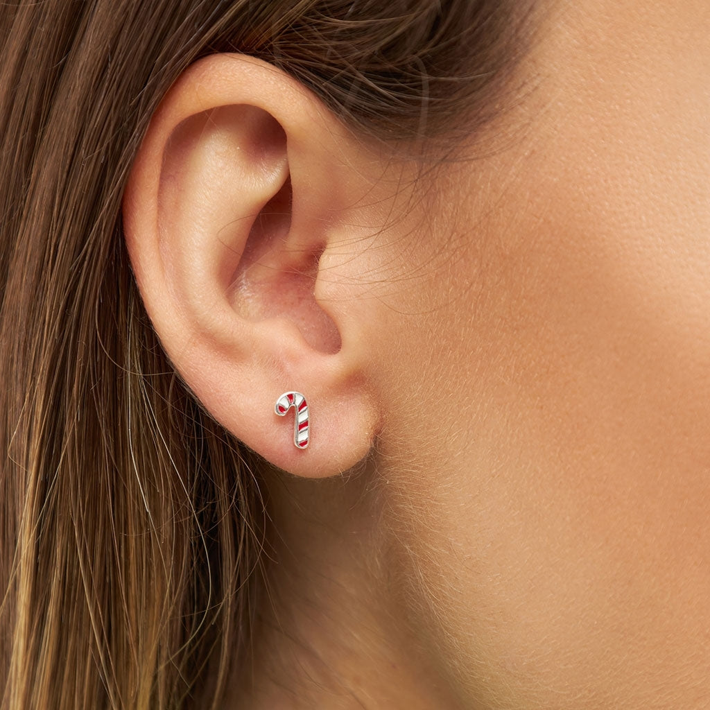 LULU Copenhagen Sugar Cane örhänge 1 st Ear stud, 1 pcs Silver Plated