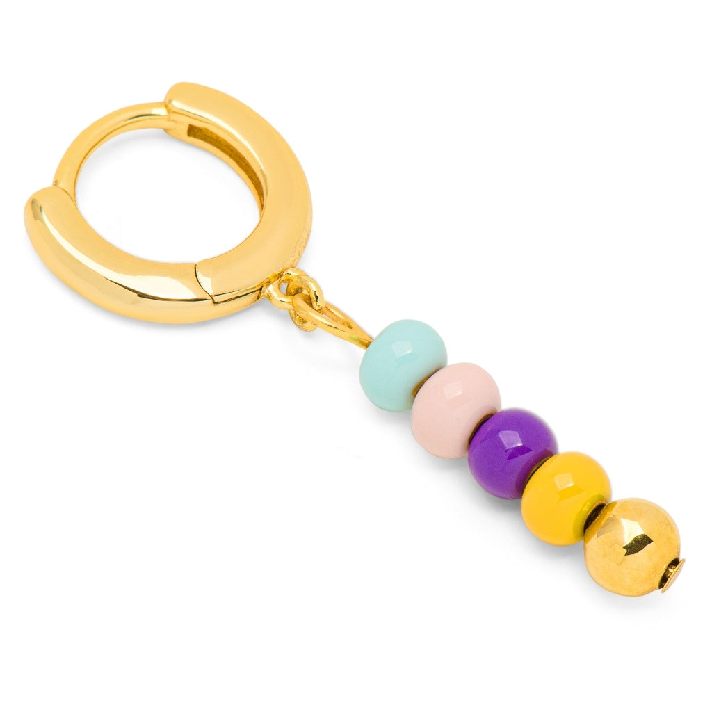 LULU Copenhagen Summer Gold örhänge 1 st Ear stud, 1 pcs Guldpläterad