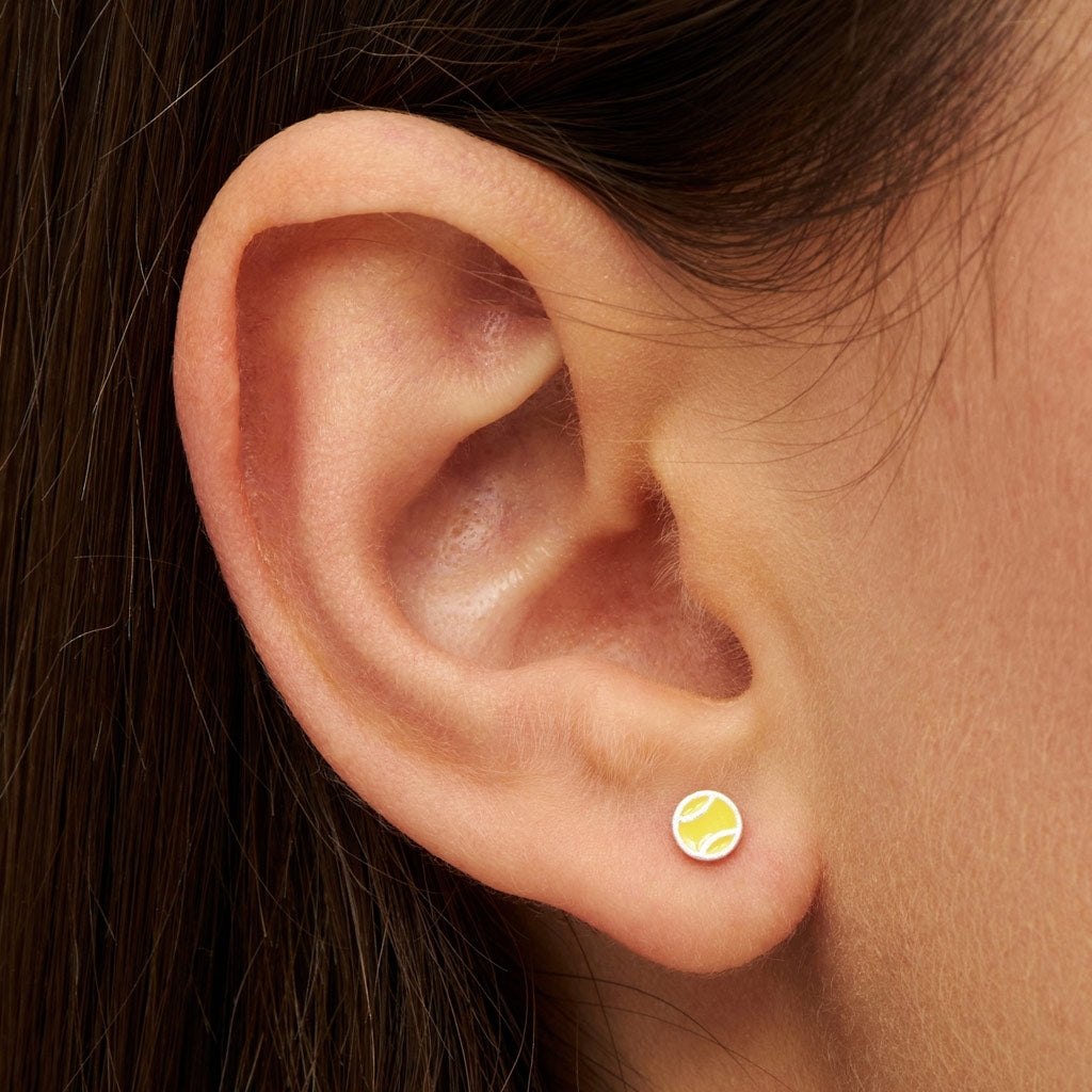 LULU Copenhagen Tennis örhänge 1 st Ear stud, 1 pcs Silver Plated