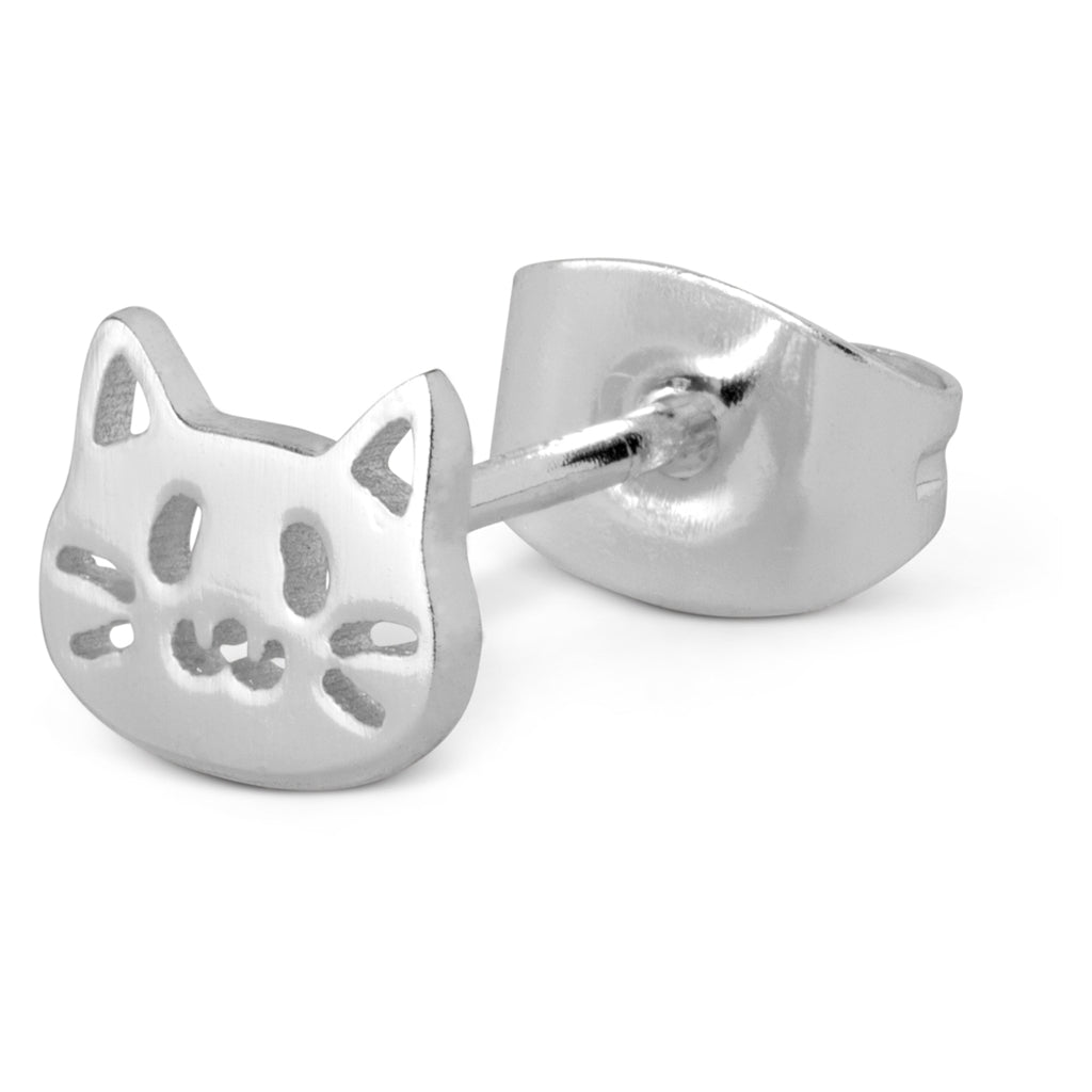 LULU Copenhagen The Cat örhänge 1 st Ear stud, 1 pcs Silver Plated
