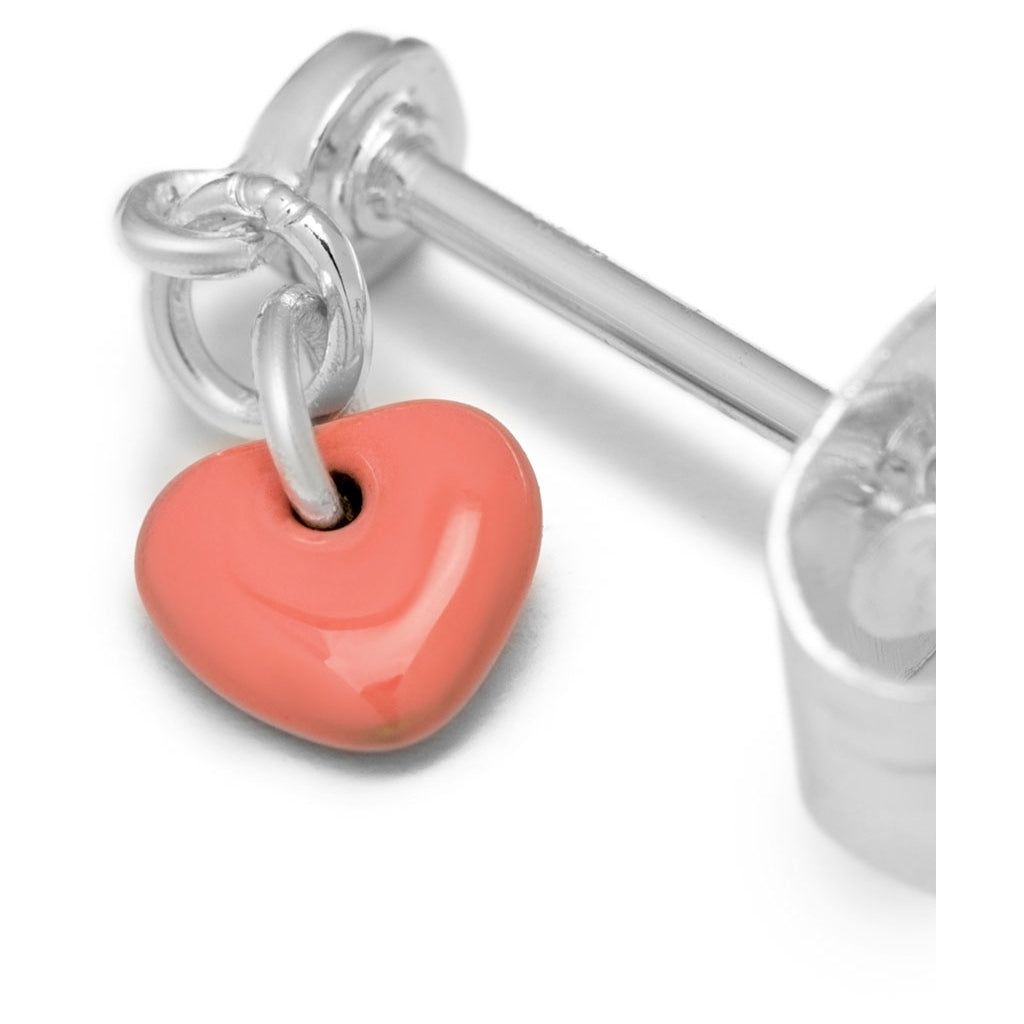 LULU Copenhagen Love U Dangling örhänge 1 st Ear stud, 1 pcs Burnt Coral