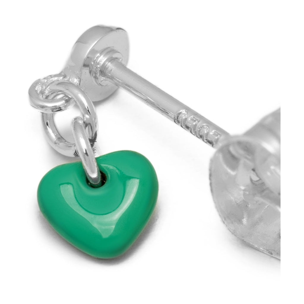 LULU Copenhagen Love U Dangling örhänge 1 st Ear stud, 1 pcs Ljusgrön