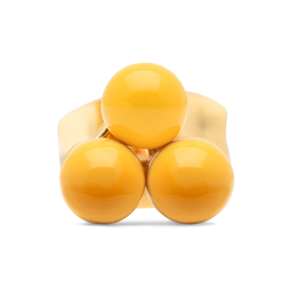 LULU Copenhagen Trio örhänge 1 st Ear stud, 1 pcs Sunflower