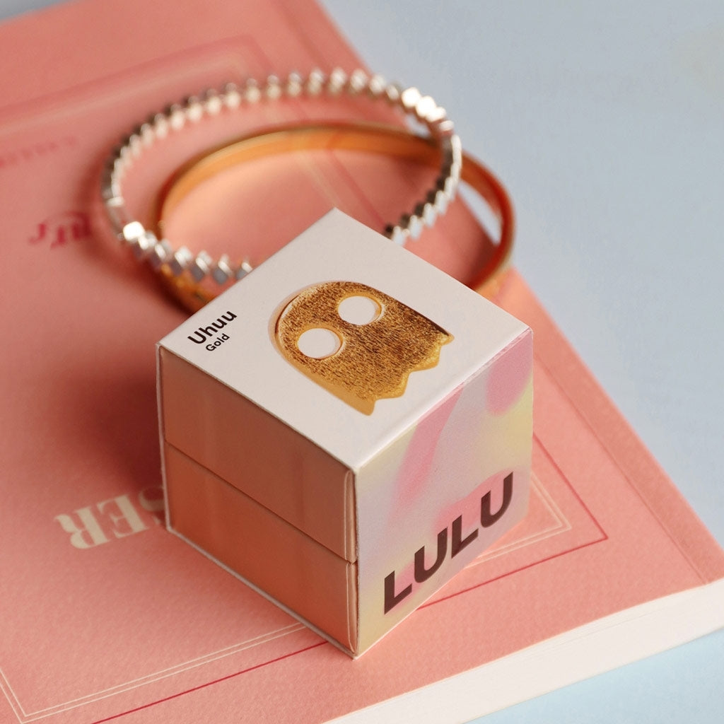 LULU Copenhagen Uhuu örhänge 1 st Ear stud, 1 pcs Guldpläterad
