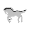 Wild Horse örhänge 1 st - Silver Plated