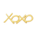 XOXO 1 st - Guldpläterad