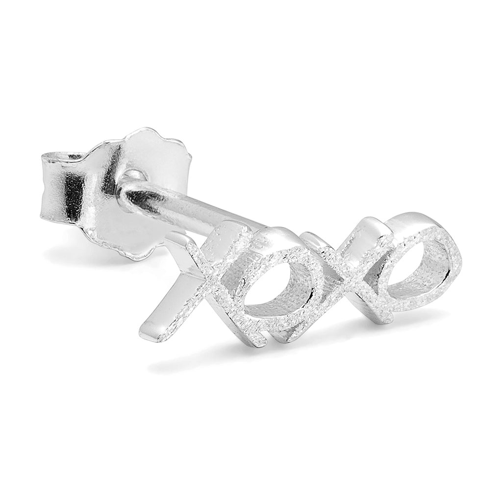 LULU Copenhagen XOXO 1 st Ear stud, 1 pcs Silver