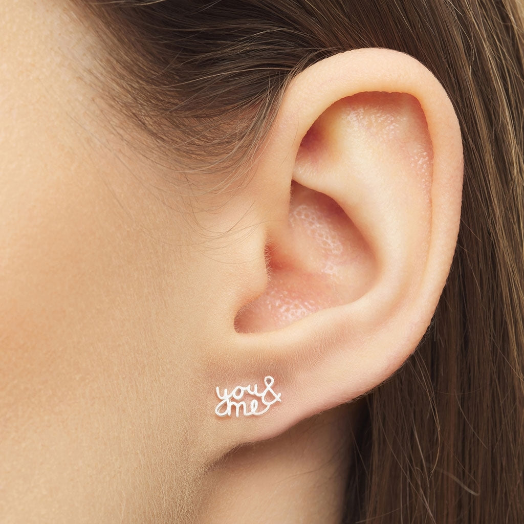 LULU Copenhagen You&Me 1 st Ear stud, 1 pcs Silver