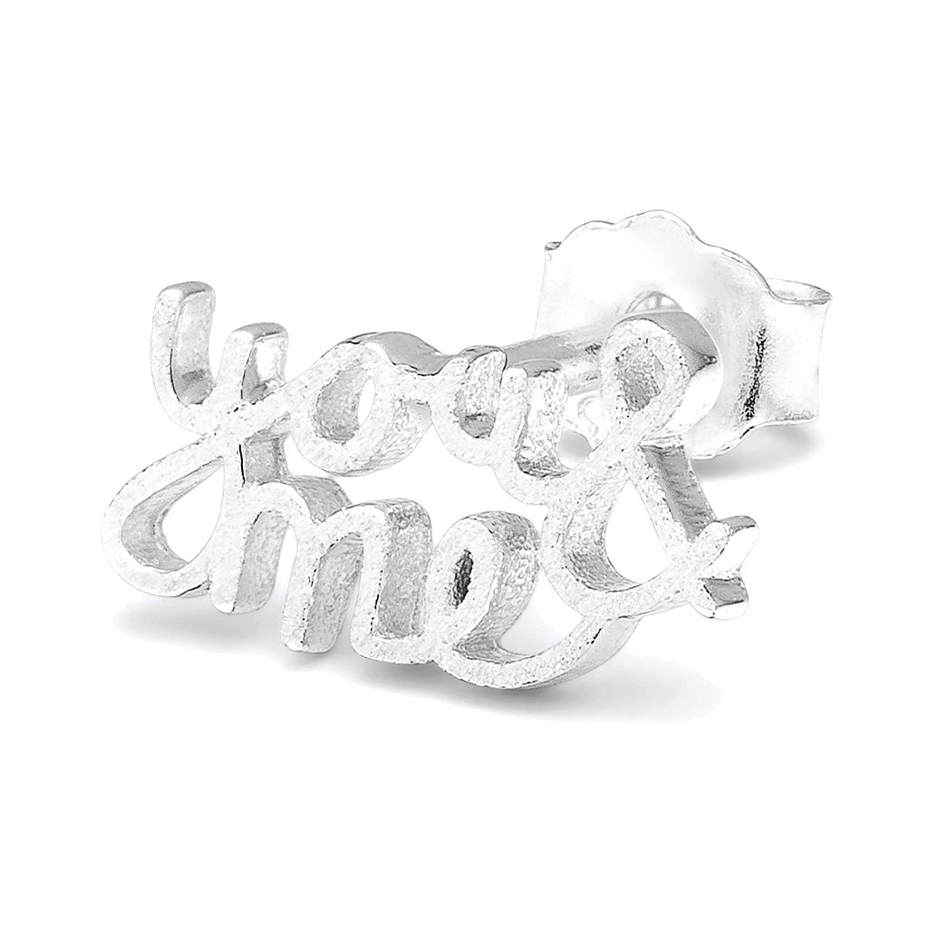 LULU Copenhagen You&Me 1 st Ear stud, 1 pcs Silver