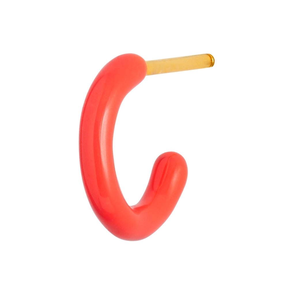 LULU Copenhagen Color Hoop 1 st Hoops Koralldjur
